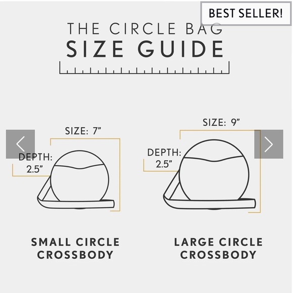 Portland Leather, circle crossbody bag - Picture 4 of 14